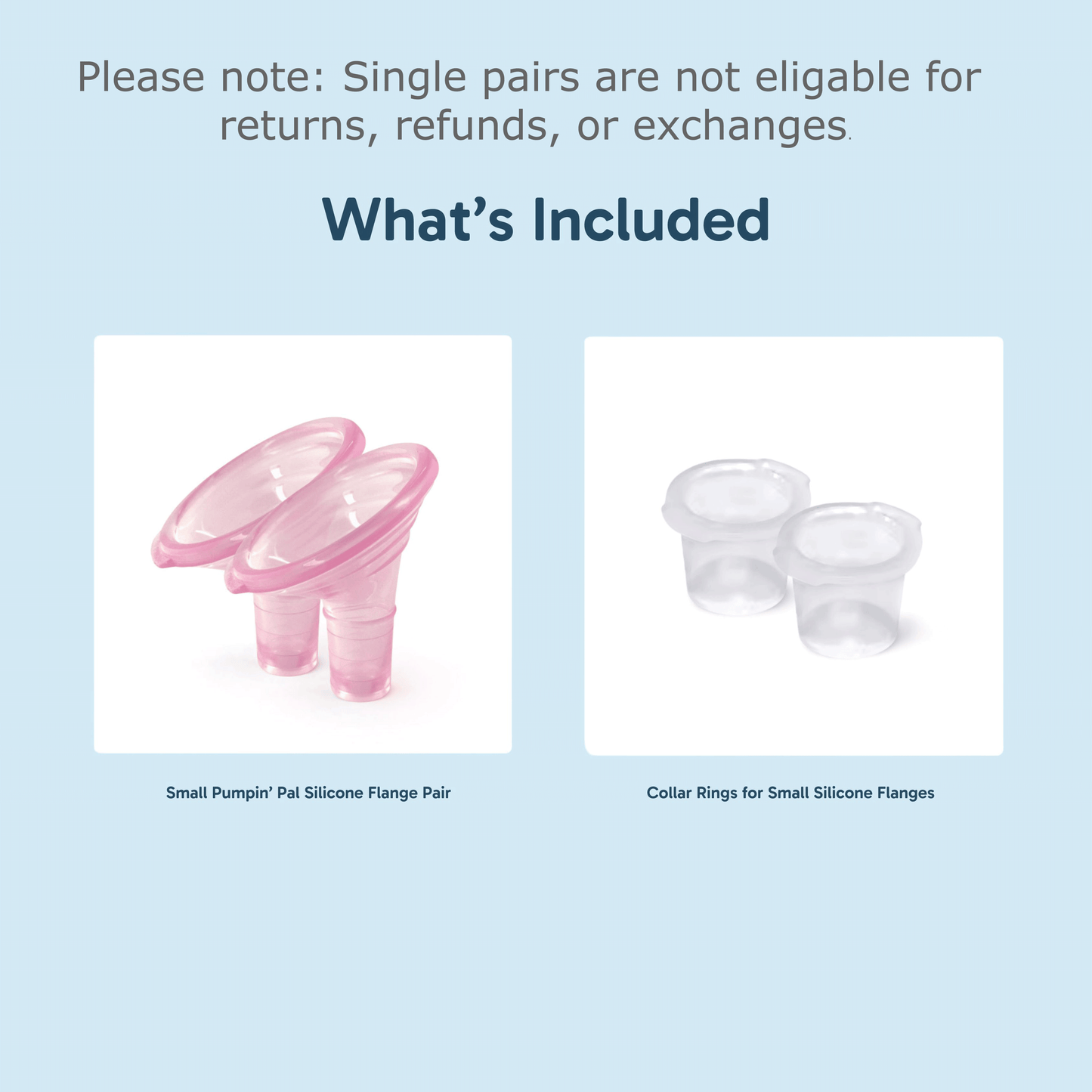 Small Pumpin' Pal Angled Flanges, Single Pair