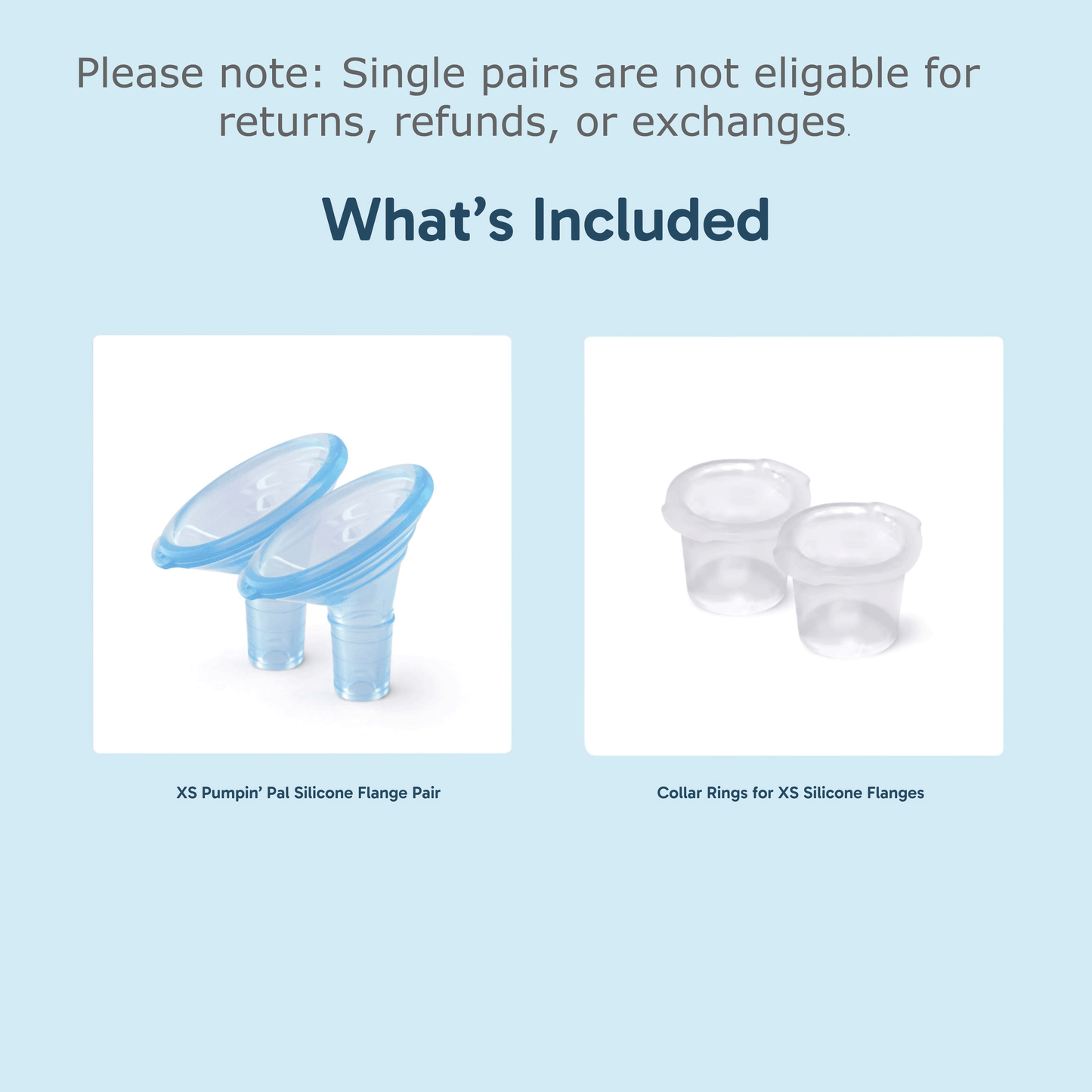 XS Pumpin' Pal Angled Flanges, Single Pair