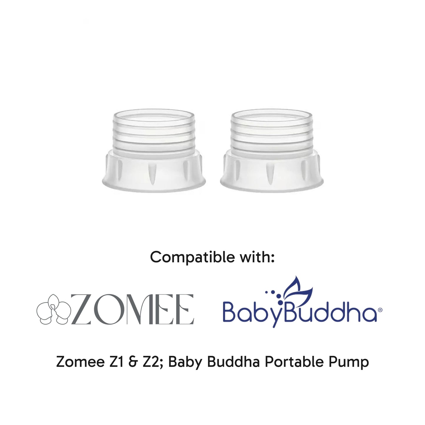 Adapters for Zomee & Baby Buddha with 2 piece connectors