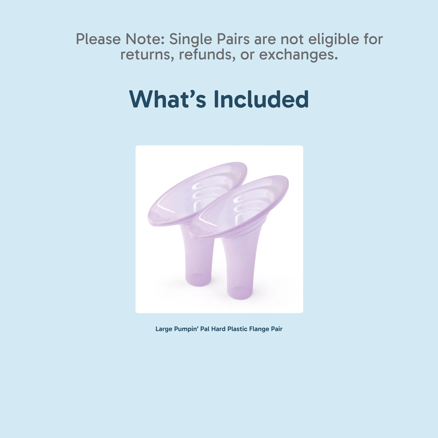 Large Pumpin' Pal Angled Flanges, Single Pair