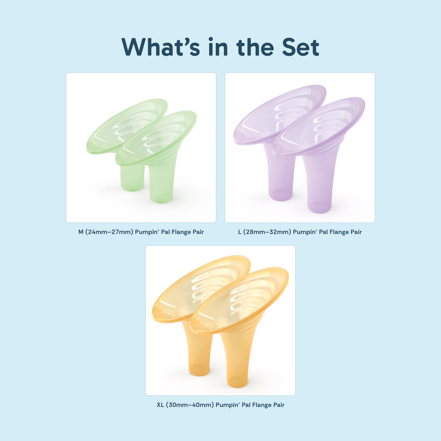 Pumpin’ Pal 3-Pair Set — Non-Silicone