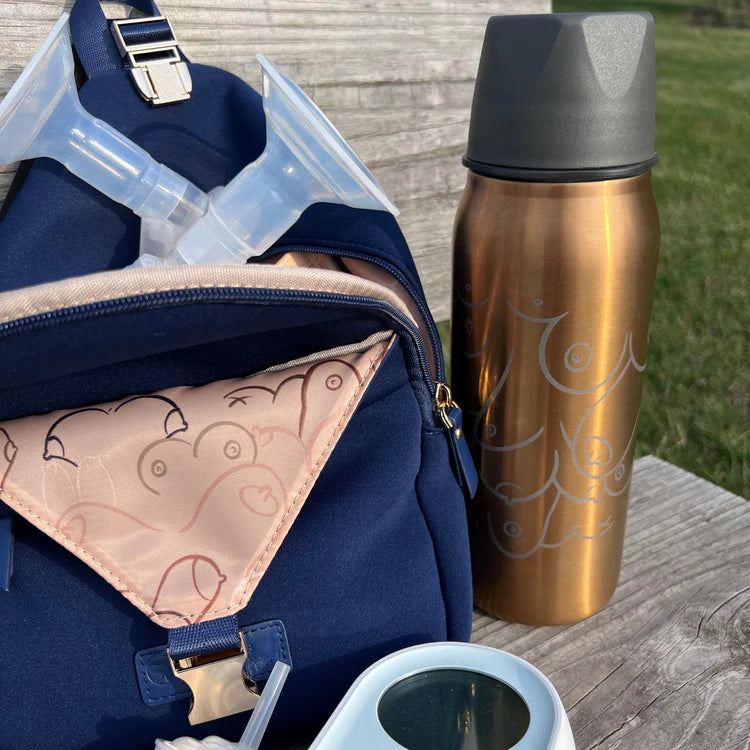 Allie Sling Pump Bag by Sarah Wells in Royal Blue