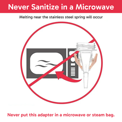 Milkbag Adapter — For Spectra and Avent Pumps
