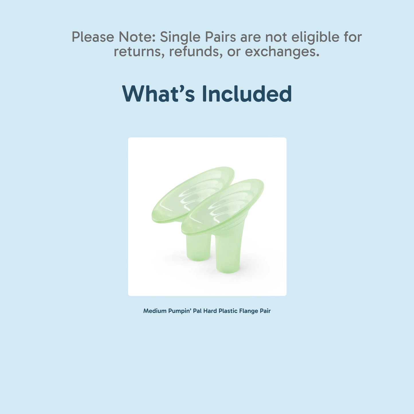 Medium Pumpin' Pal Angled Flanges, Single Pair