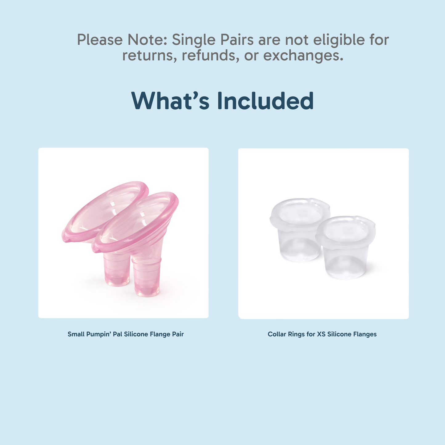 Small Pumpin' Pal Angled Flanges, Single Pair