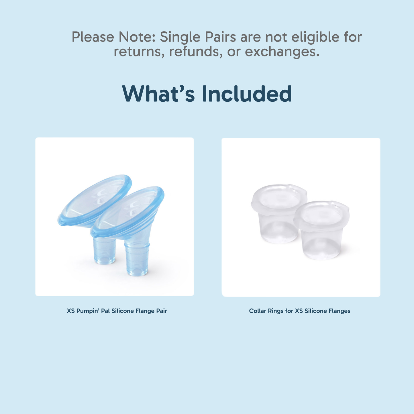 XS Pumpin' Pal Angled Flanges, Single Pair