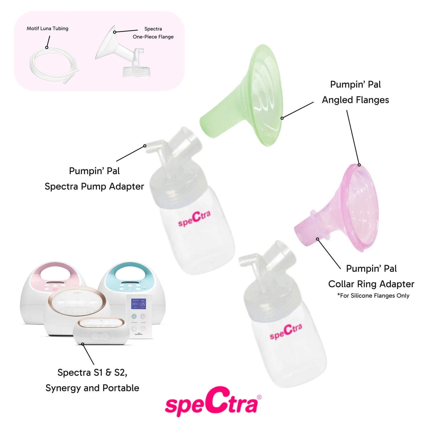 Adapters for Spectra Pumps