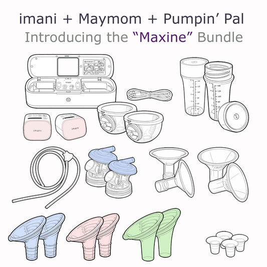 imani i2Plus Pro iBox "Maxine" 4-in-1 Breast Pump Bundle