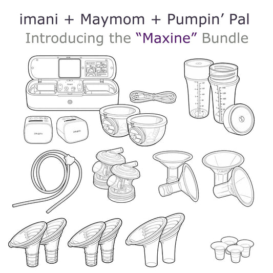 imani i2Plus Pro iBox "Maxine" 4-in-1 Breast Pump Bundle