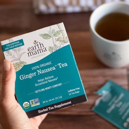 Earth Mama Organic Ginger Nausea Tea