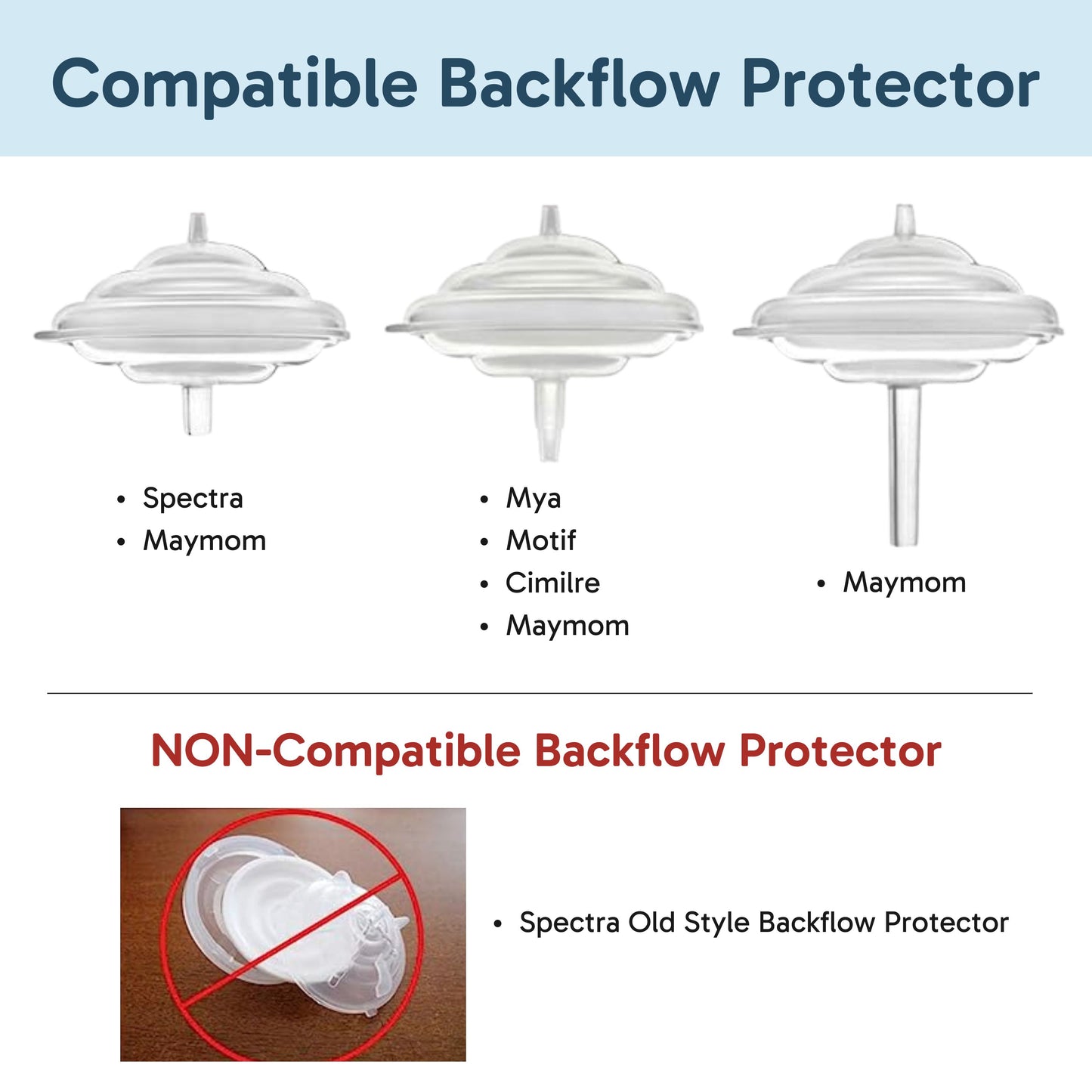 Backflow Membranes, Set of 2