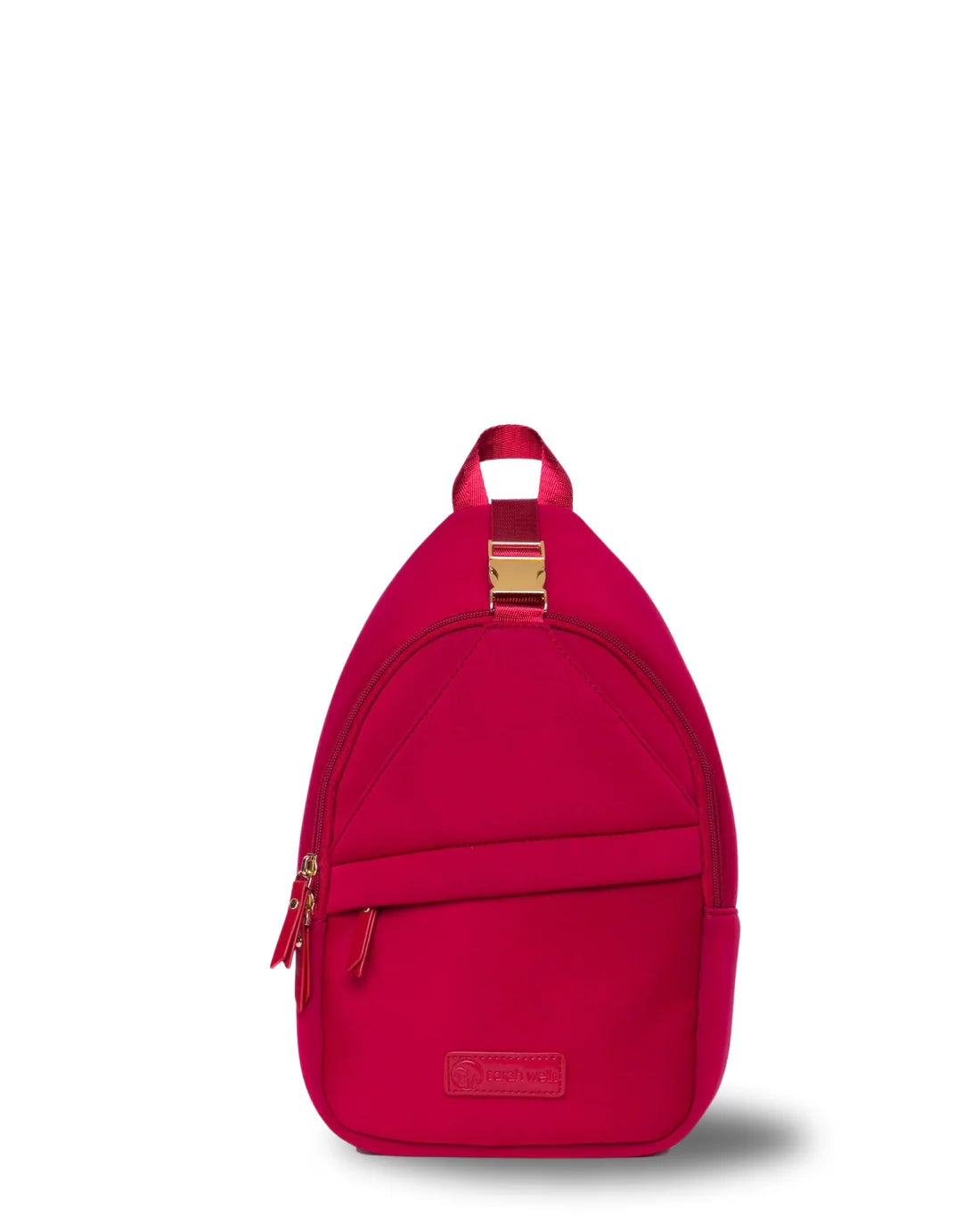 Allie Sling Pump Bag by Sarah Wells in Red