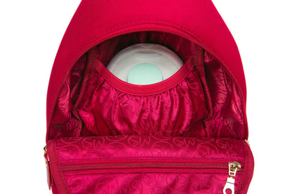 Allie Sling Pump Bag by Sarah Wells in Red