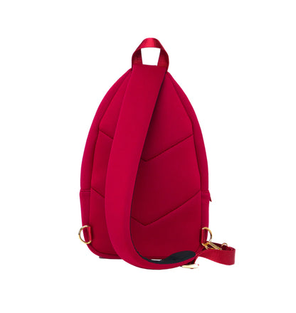 Allie Sling Pump Bag by Sarah Wells in Red