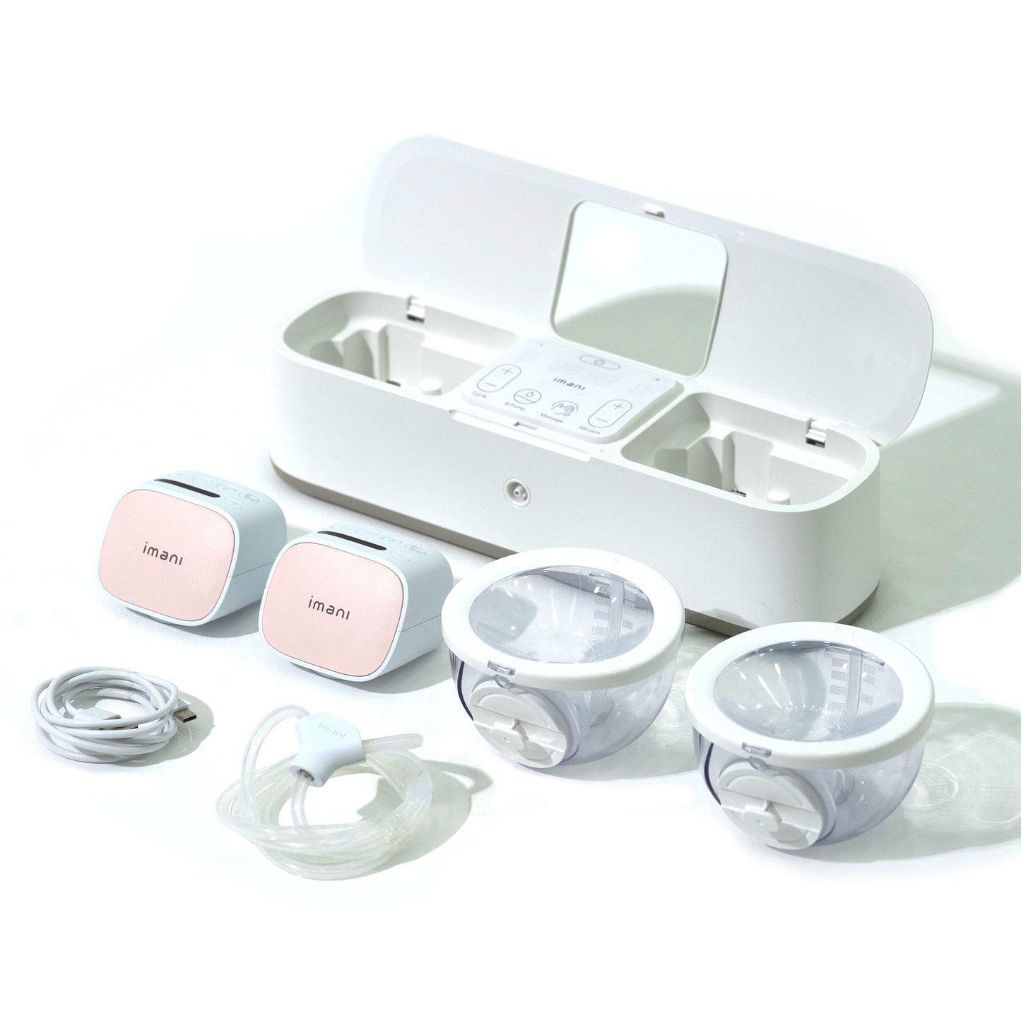 imani i2 Plus Pro iBox 2-in-1 Breast Pumping Solution