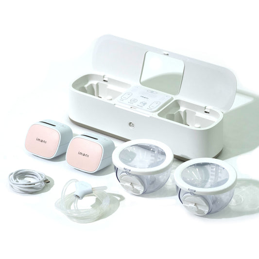 imani i2 Plus Pro iBox 2-in-1 Breast Pumping Solution